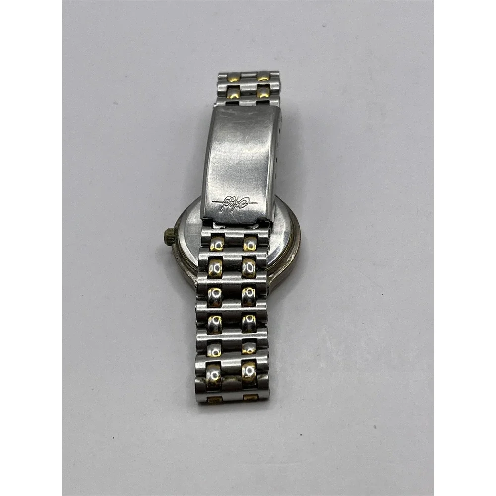 AES Women's Swiss Two Tone Quartz Watch WR 30M-‎ New Battery